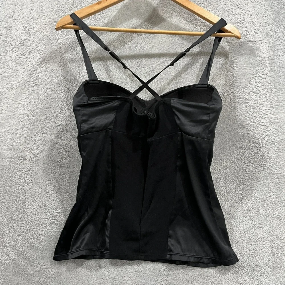 Victorias Secret Corset Women's 34D Black Lace Lingerie Intimates Grunge Goth‎